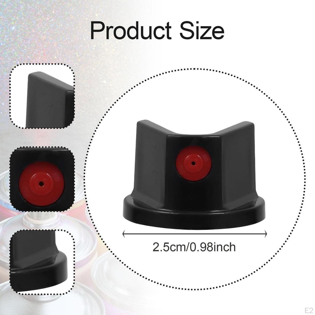 20 Pcs Paint Spray Nozzles Tips for Bottles Graffiti