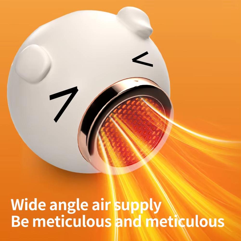 Electric Heater Portable Desktop Fan Heater Heating Low Noise Warm Air Blower Fast Heating Home Office Warmer Machine For Winter