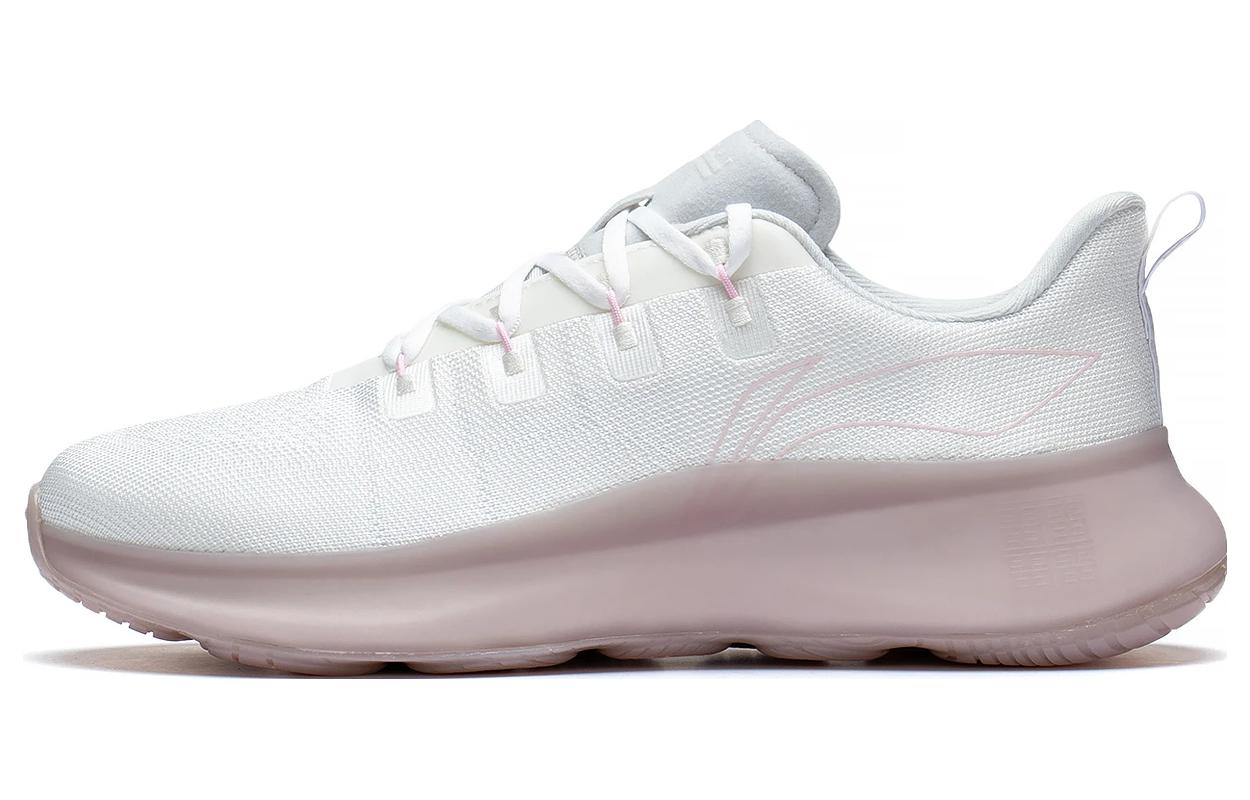 Li Ning Wujie 4 Мягкие и удобные низкие тренировочные кроссовки Женские Бело-розовые AFVS012-3 35.5