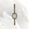 Fieldwork Analog Watch with Antique Metal Band and Accessory Amel Antique Women's Buckle, Gold, JN032-5