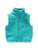Kids' Fleece Vest for Boys & Girls, Thick Outerwear for Spring To Winter, Kindergarten Uniform with Logo Print