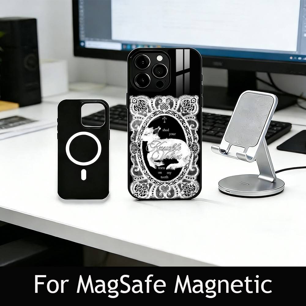 

E-Cain EC Theme Phone Case For iPhone17,16,15,14,13,12,11 Plus,Pro Magnetic with Magsafe Wireless Charging iPhone12PROMAX