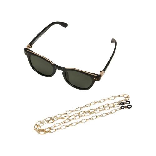 Urban Classics Unisex Adult Italy Sunglasses With Chain