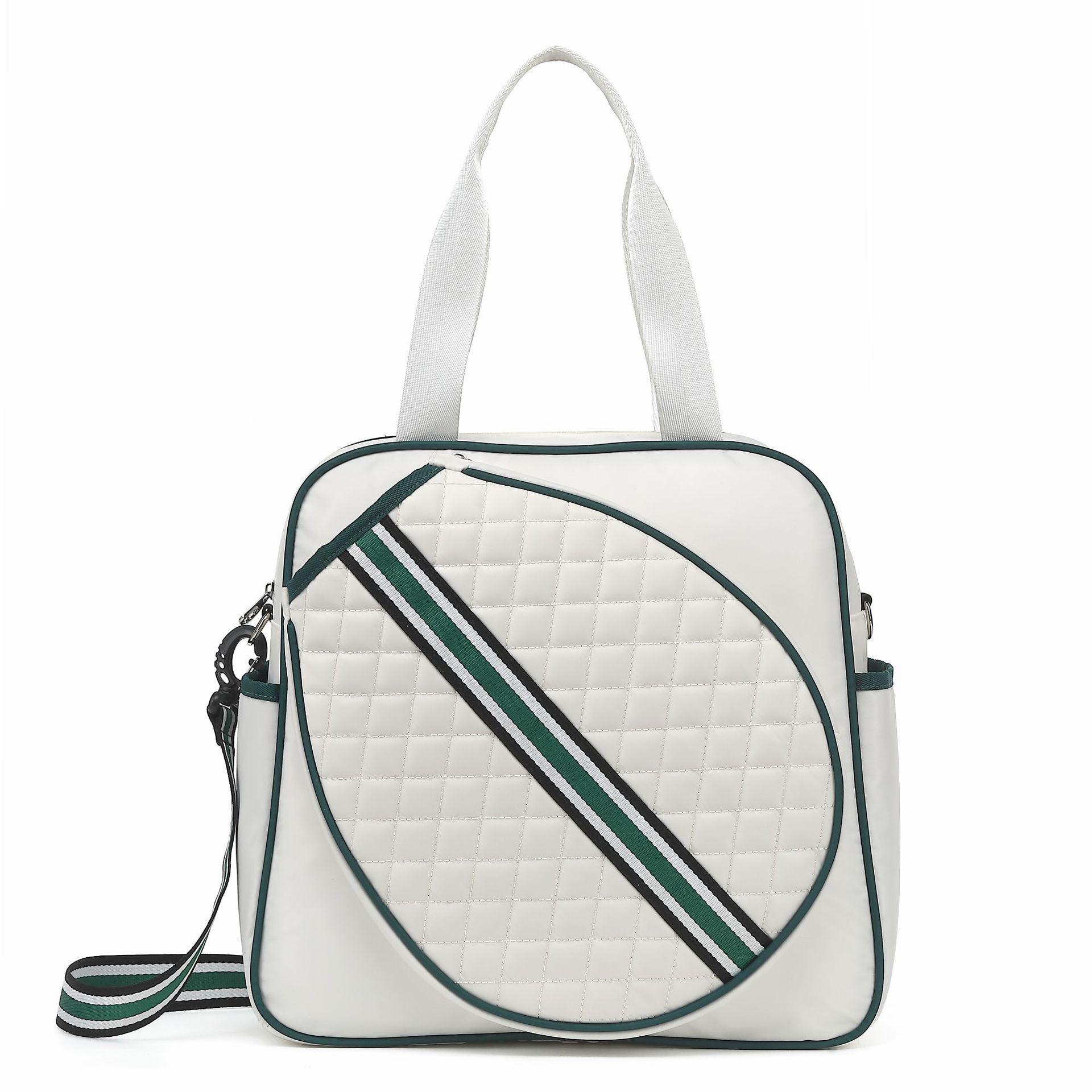 Sports Single Shoulder Cricket Bat Bag with Water Bottle Pocket - Tennis & Badminton Crossbody Design Universal for badminton and tennis rackets