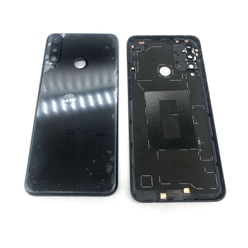Nou pentru Huawei Y6P 2020 MED-LX9 LX9N Piese de reparare a carcasei ușii panoului din spate al bateriei cu cameră