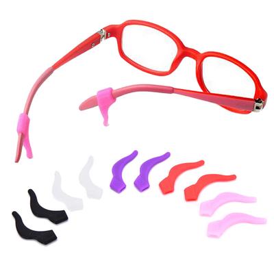1 Pair Sports Silicone Ear Grip Holder Eyeglass Glasses Sunglass Anti Slip Hooks