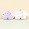 Adorable Monster Plush Keychain Soft Cotton Stuffed Animal Bag Charm In Pink