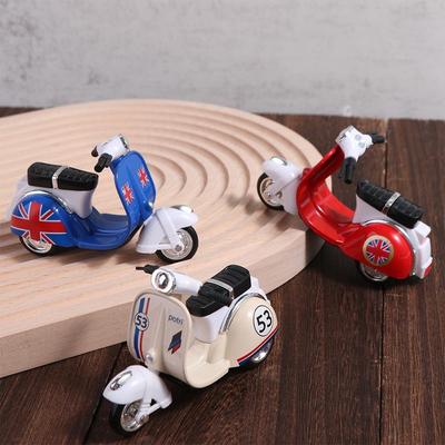Pull-back Motorcycle Model Miniature Inertia Mini Motorcycle Diecast Vehicle Toy Simulation Motorcycle Toy Collection