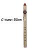 Flaut Vertical din Lemn Ton B/C/D/E/F Portabil Acompaniament Vindecare Flaut Indian Recorder Instrumente Muzicale Meditație
