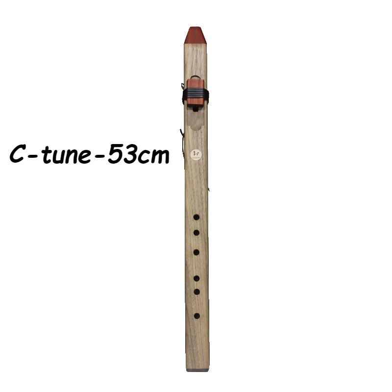 Flaut Vertical din Lemn Ton B/C/D/E/F Portabil Acompaniament Vindecare Flaut Indian Recorder Instrumente Muzicale Meditație