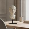Bust Sculpture with Stand Tabletop Head Classic for Interior Designers