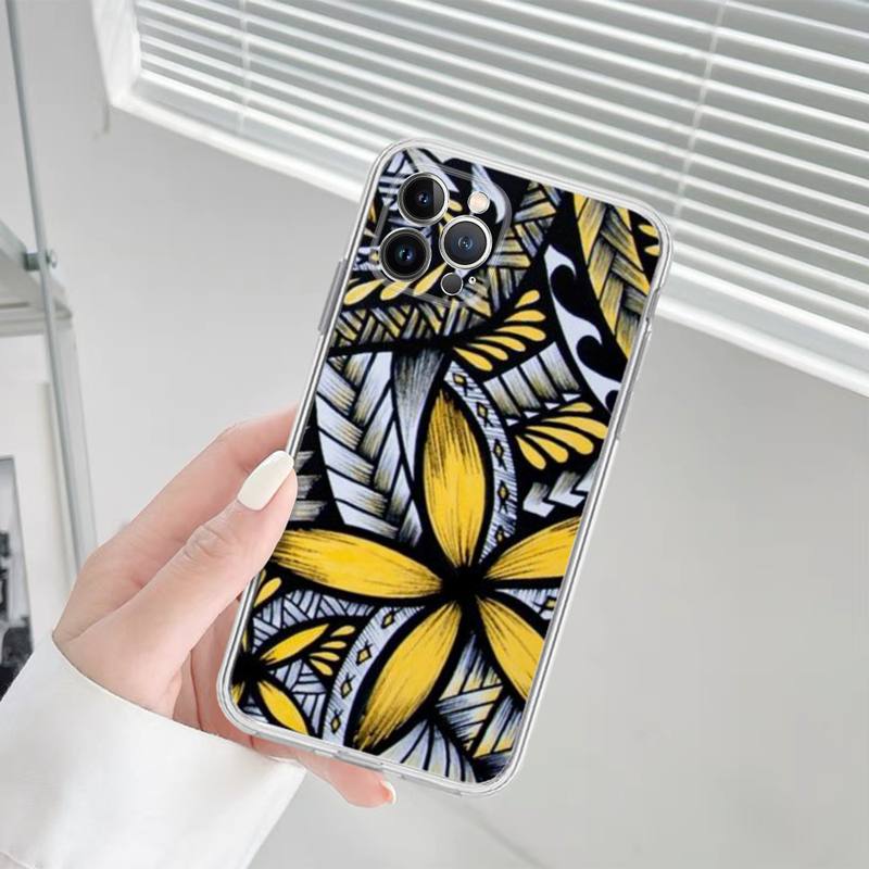 Yinuoda Maori Tribal Samoan Polynéské pouzdro na telefon Silikonové měkké pro iphone 14 13 12 11 Pro Mini XS MAX 8 7 6 Plus X XS XR kryt