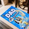 Bluey's Hug Adventure Personalized Text Area Rug Suitable for Decorate room Outdoor Game Room Kitchen Antislip Carpet Anime Office Decor