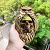 Semi-stereoscopic Owl Skull Wall Ornaments Drop Glue Mold Diy Wall Pendant Desktop Decoration Epoxy Silicone Mold