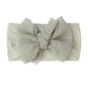 New baby nylon headband, baby cute bow wide-sided double-knotted headscarf, children's headband.
