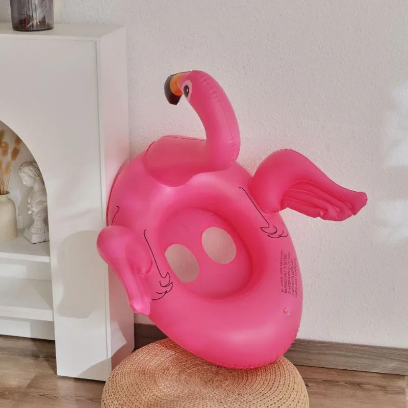 Tierische Aufblasbare Poolspielzeuge Babyschwimmring Sommer Outdoor Schwimmsitz Flamingo Poolparty Wasserspielzeug für Kinder