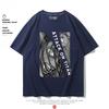 Summer 100% Cotton T-shirt Attack Giant Wings of Freedom Clothing Sergeant Alan Mikasa Around Short-sleeved Men