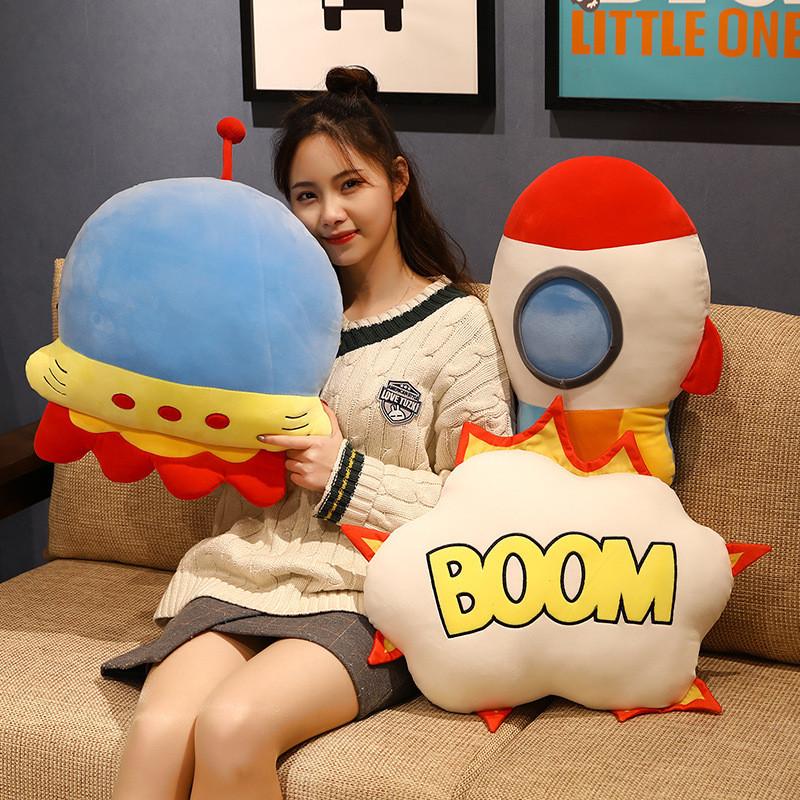 Series Astronaut Space Plush Toy Sofa Cushion Bed Backrest Doll Accessories