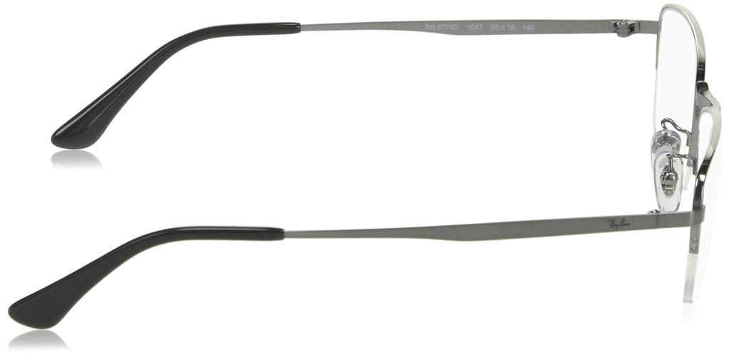 Prescription Eyewear Frames RX8774D 1047 GUN METAL 55 [Ray-Ban]