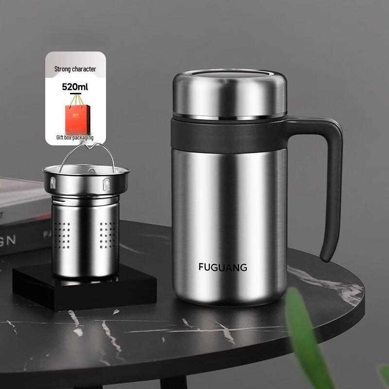 

Fuguang 316 Stainless Steel Insulated Tea Mug with Handle