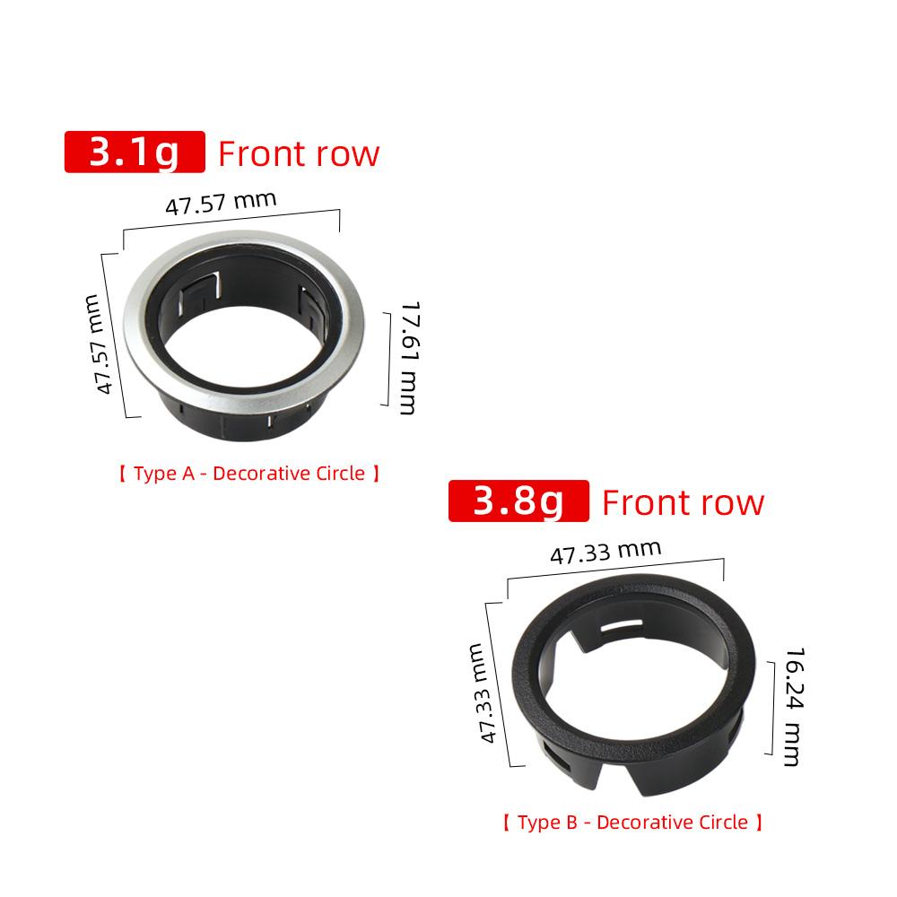 Auto Push Start Ignition Button Decor Trim Ring OE 2056808503 2226802002 Fit For Mercedes-Benz W205 W253 W447/448 W176 W156 W117