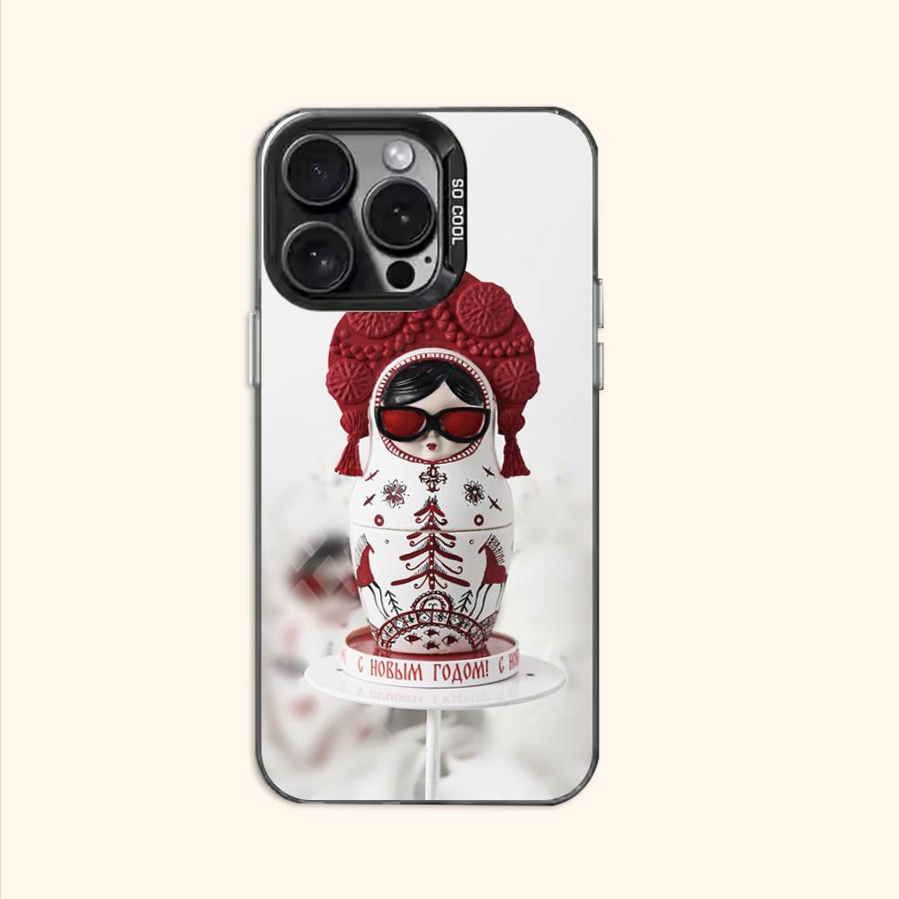 Matryoshka Case for iPhone 11 12 13 14 15 16 17 Pro Max XS X XR Cover