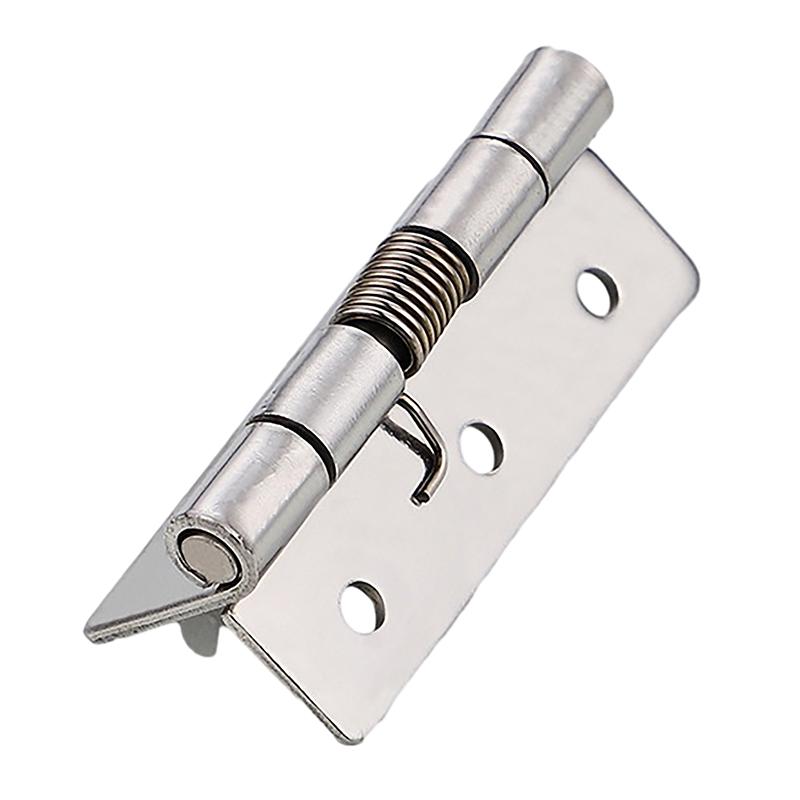 Stainless Steel 1/1.5/2/2.5/3-Inch Automatic Spring Hinge Cabinet Door Wardrobe Hardware And Furniture Fittings Mini Micro Hinge
