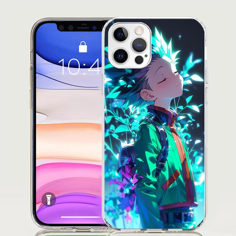 

Huner X-Hunters Gon Phone Case for Apple iPhone 17 Air 16 15 Plus 14 + 13 Mini 12 11 Pro Max 7 8 SE 16Max Soft Shell Cover Coque iPhone 13 Pro Max