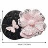 Absorbent Surface 3D Floral Butterfly Carpet Shower Mat  For Living Room Tea Table Bedside