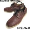 HAWKINS TRAVELLER Waterproof Walking Shoes 26 brown(USED)