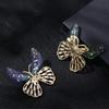 Sense Zinc Zinc Alloy Boys Transparent Wings Butterfly Women Brooch Korean Style Badge Clothes Accessories