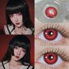 Colored Contact Lenses Halloween Red Contacts Crazy Cosplay Cosmetic Blue Contact Lens for Anime Accessories Yearly Use Lenses