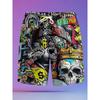 Men's Essential Casual Shorts Outdoor Wear Creative Fun Colorful Skull 3D Printed Shorts Loose Casual Plus Breathable Cool Summer Versatile Shorts