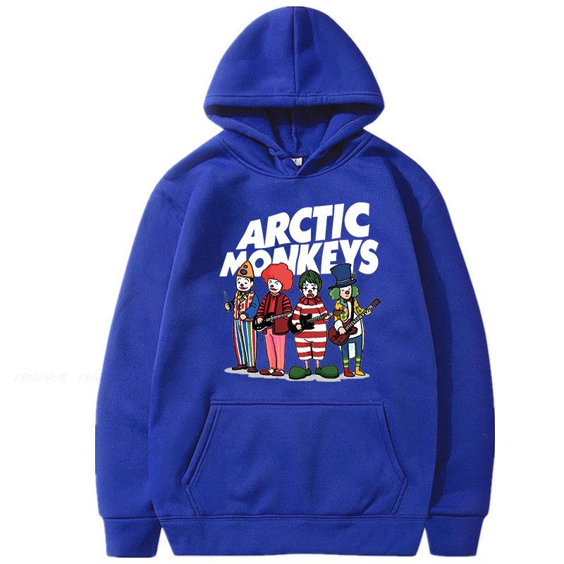 Rapper ARCTIC MONKEYS Hoodie Unisex's and Women's Fashion Autumn/Winter Hip Hop Hoodie Boys' and Girls' Clothing Boys' Sportswear
