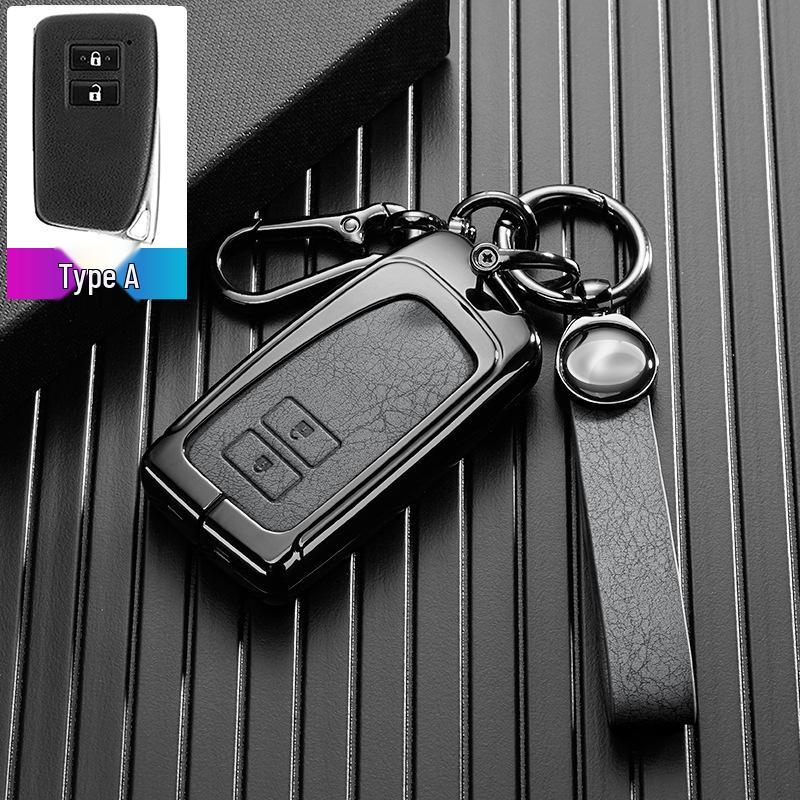 Metal Car Key Case for Toyota ES200, LX570, IS, ES, GX, RX, NX2000 (13th Gen)