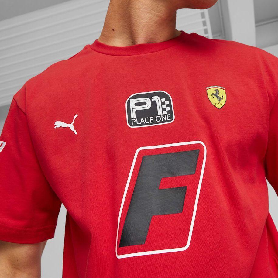 New PUMA Scuderia Ferrari T Shirts Men's Red 621122-02