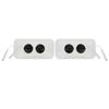 2pcs NonWoven Fabric Tens Electrode Pads for TENS Massager Physiotherapy Machine