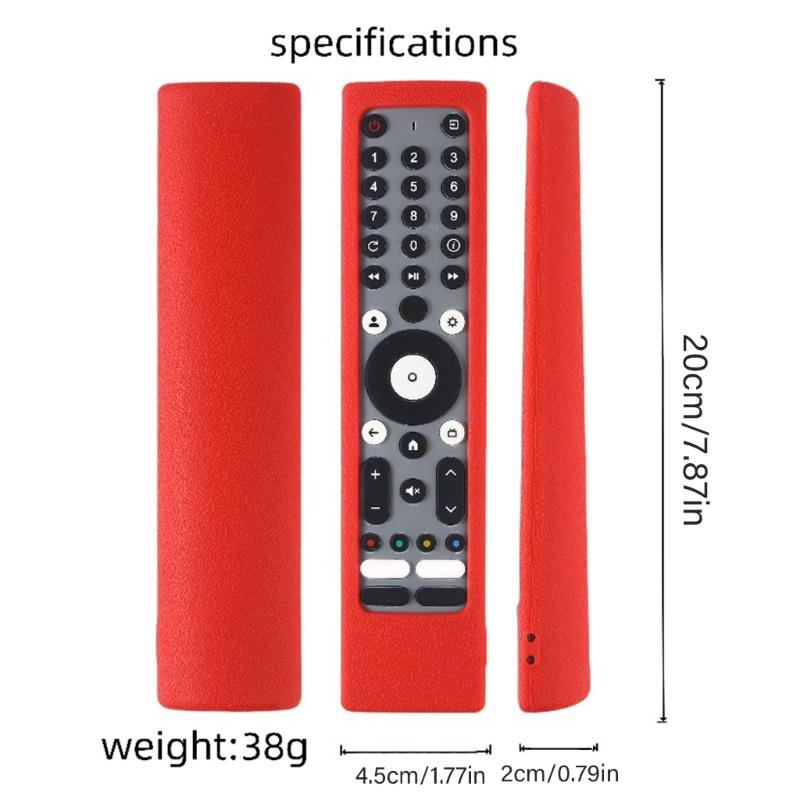 Durability Shockproof Silicone Cover For RMC3295 4K Voice Remote Case Sleeve With AntiSlip Grip Multiple Color Option