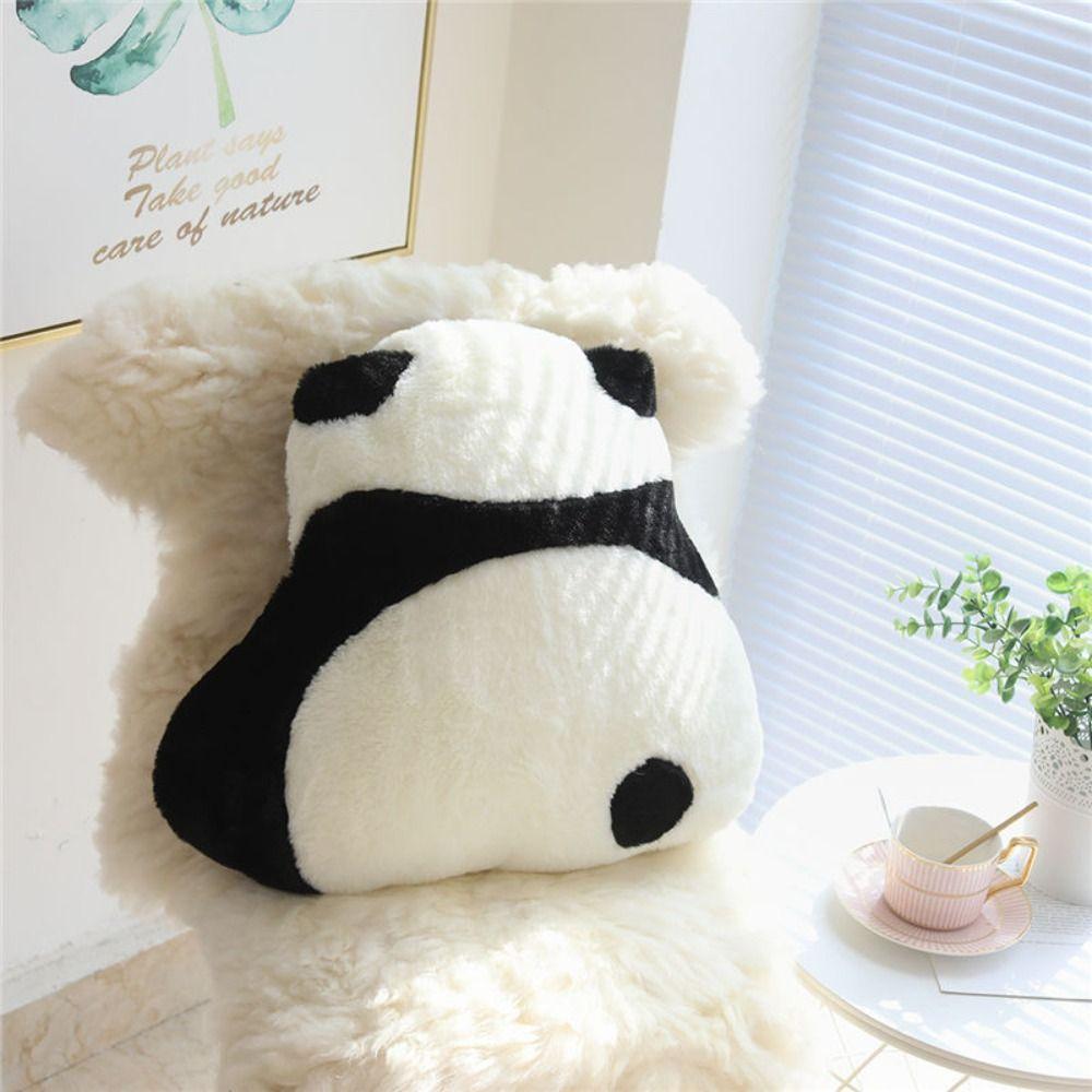 Stuffed Animal Plush Panda Cushion Bedroom Sofa Panda Throw Pillows  Headboard Cushion