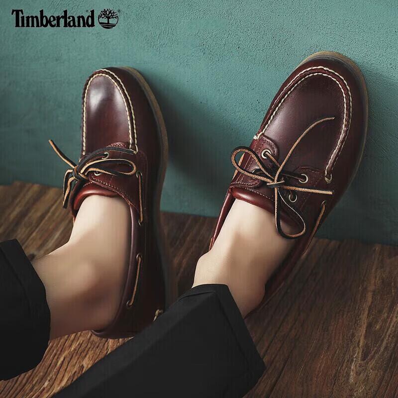 

Timberland Men s Casual Leather Boat Shoes 7
