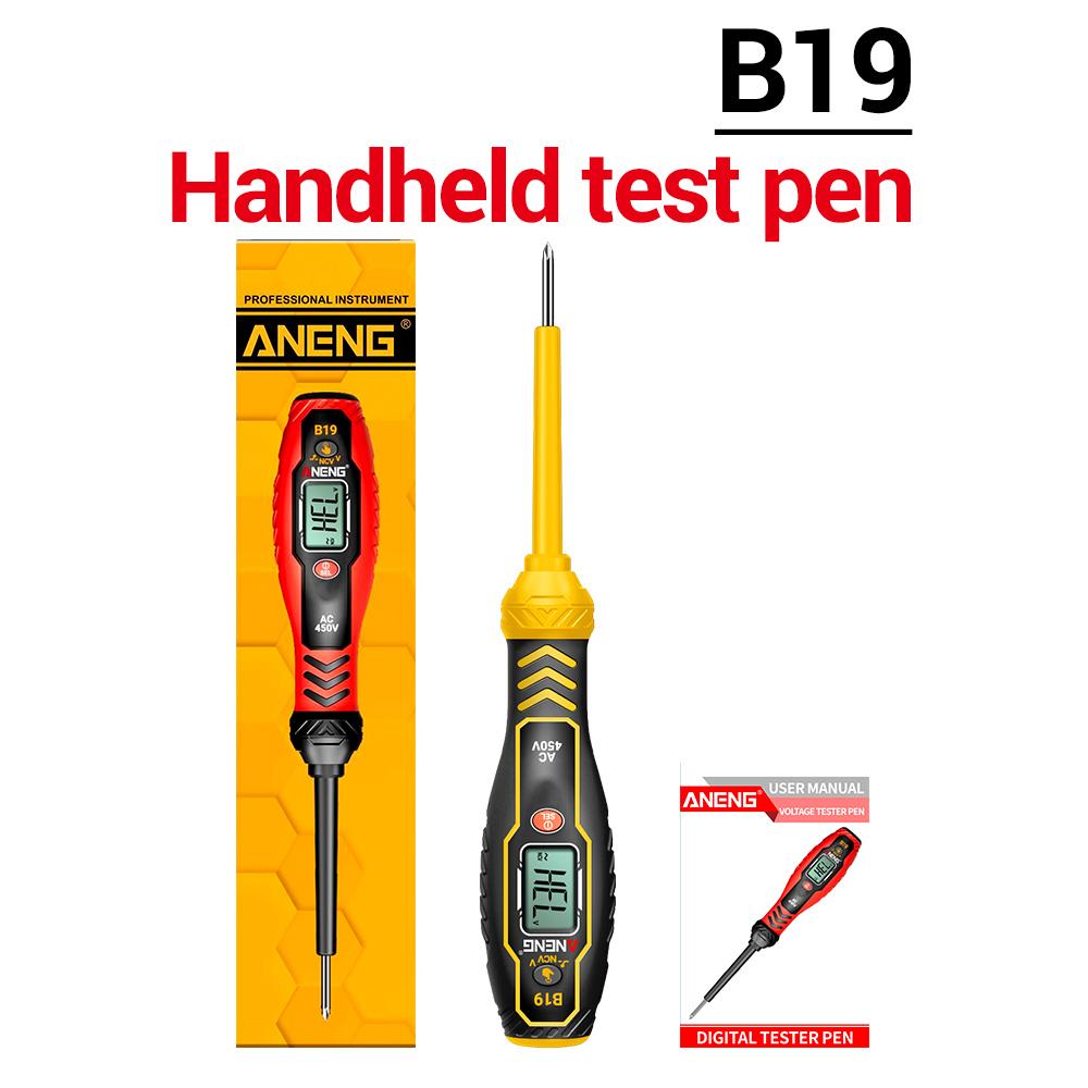 

Digital Measuring Pen Non-Contact AC30V-1000V/ 11V-450V Voltage Detector NCV Voltage Probing Tester Meter Electrician Tool