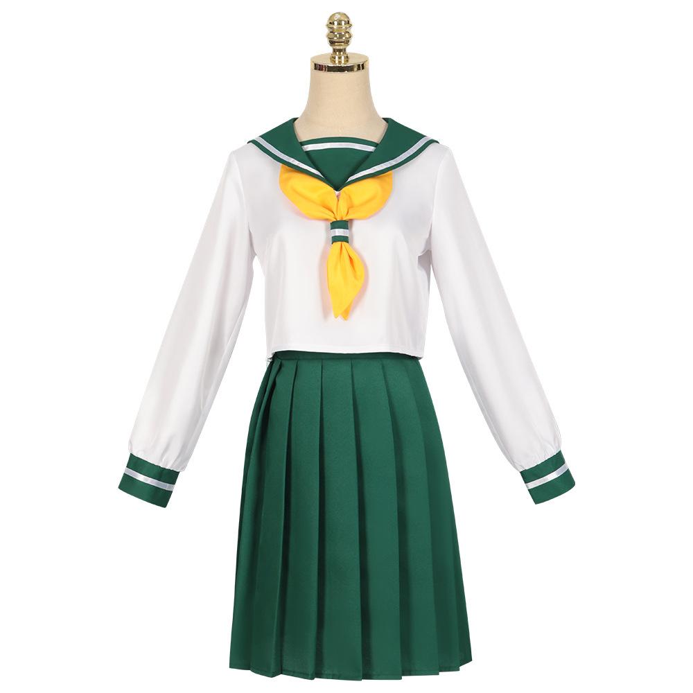 Hanabishi Haruka Cosplay Costume Wig Araga Kiwi Hiiragi Utena Anime Gushing Over Magical Girls JK Sailor Uniform Mahou Shoujo