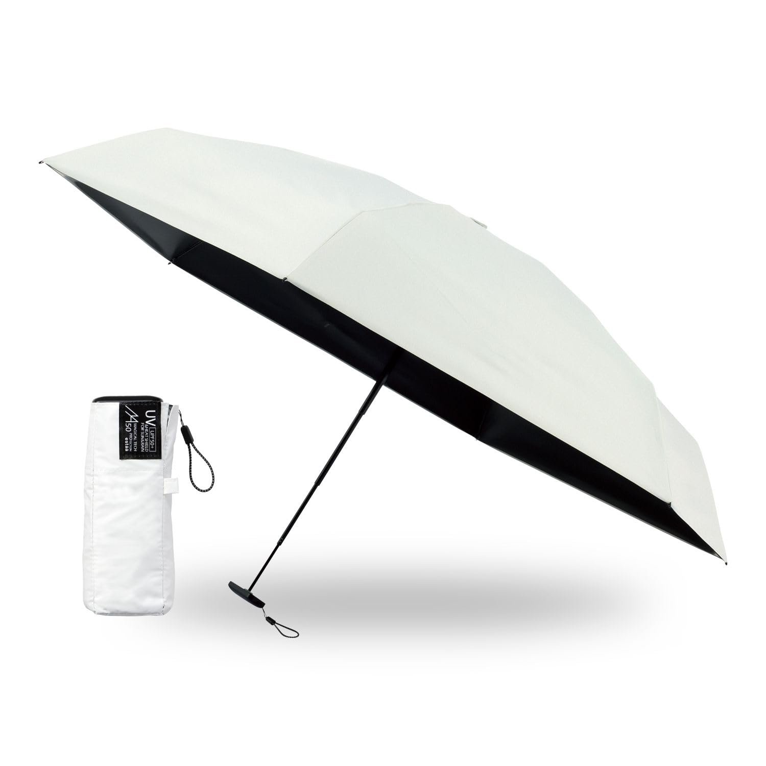 

Волшебная Техническая Защита Складной Легкий Тепловой УФ Для Солнечной и Дождливой 50см Зонт Mio Ambassador, Компактный, Ручное Открытие, 100% Блокировка, Блокирующий,