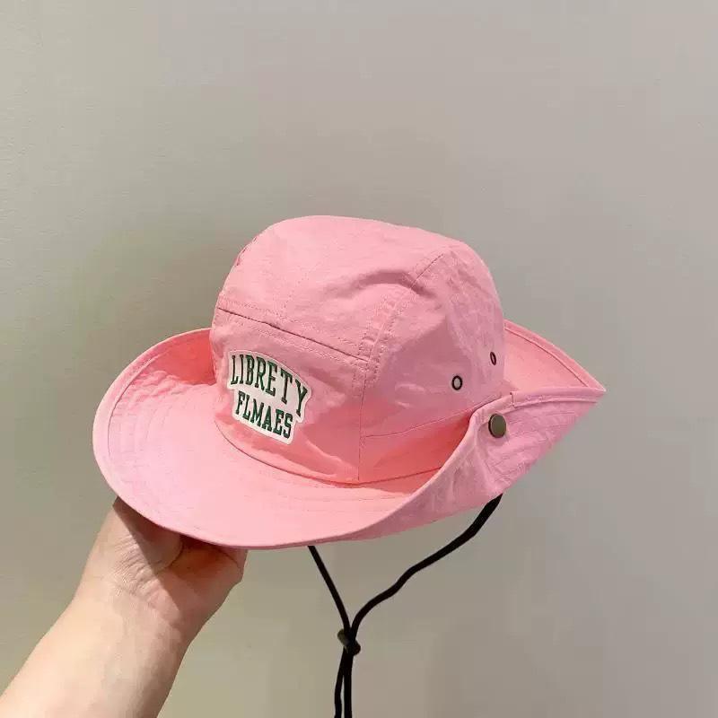 Quick-Drying Baby Bucket Hat: Stylish Spring & Autumn Candy Color Sun Hat for Outdoor Adventures