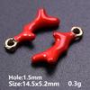 6Pcs  Sale Cute Fruit Animal Charm Strawberry Mushroom Duck Food Pendants For Jewelry Making Supplies Diy Bracelets Keychain