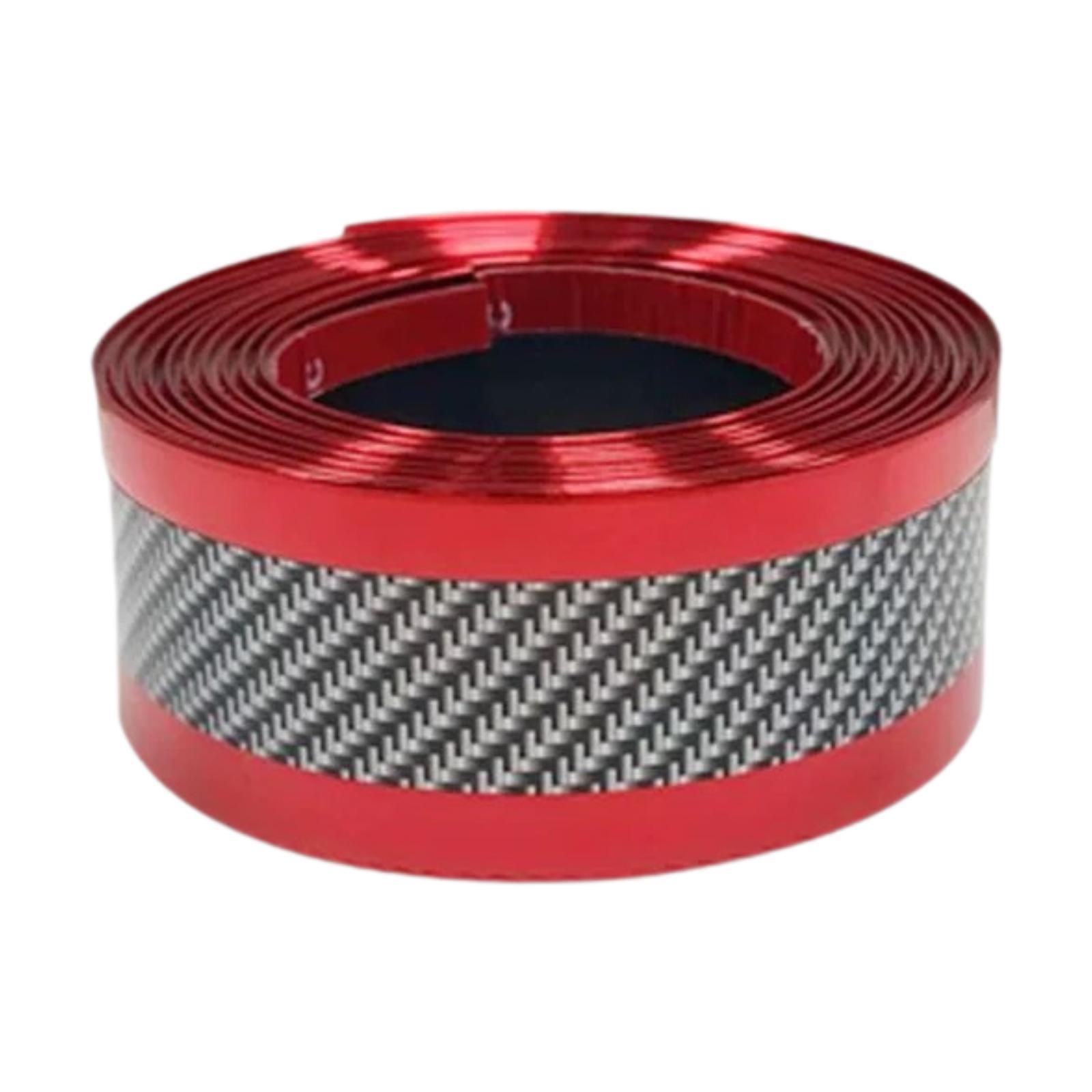 

Generic Car Door Edge Guard Molding Trim Entry Guard Vehicles Sill Protector красный