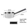 Stainless Steel Flat Bottom Kitchen Water Ladle and Soup/Milk Pot Combo.