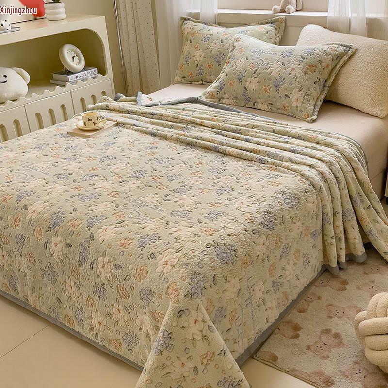 Xinjingzhou Thick Milk Fleece Flannel Blanket