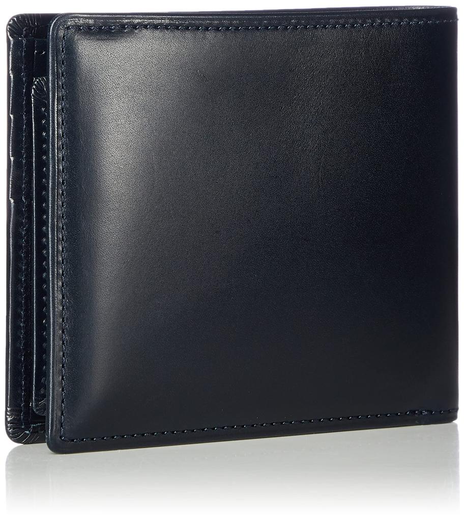 Kitamura Calfskin Bifold Wallet (Bill Compartment) RH0582 Men's Dark Blue [Navy] 10101 Free Size