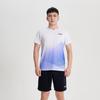 Li Ning Badminton Kollektion Badminton Trikot Herren Standard Weiß/Denim Blau AAYU211-1